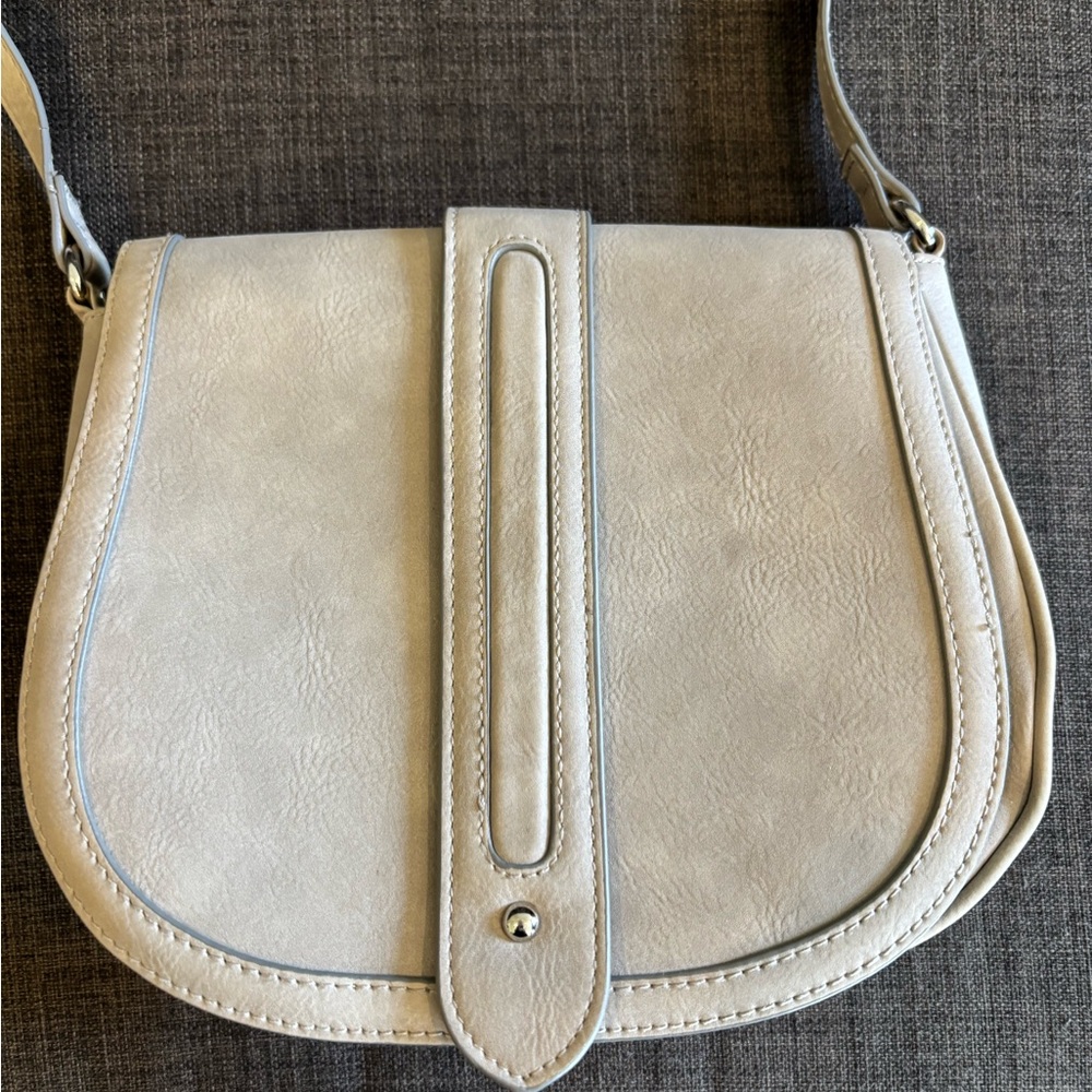 Gray suedes Shoulder/crossbody Bag